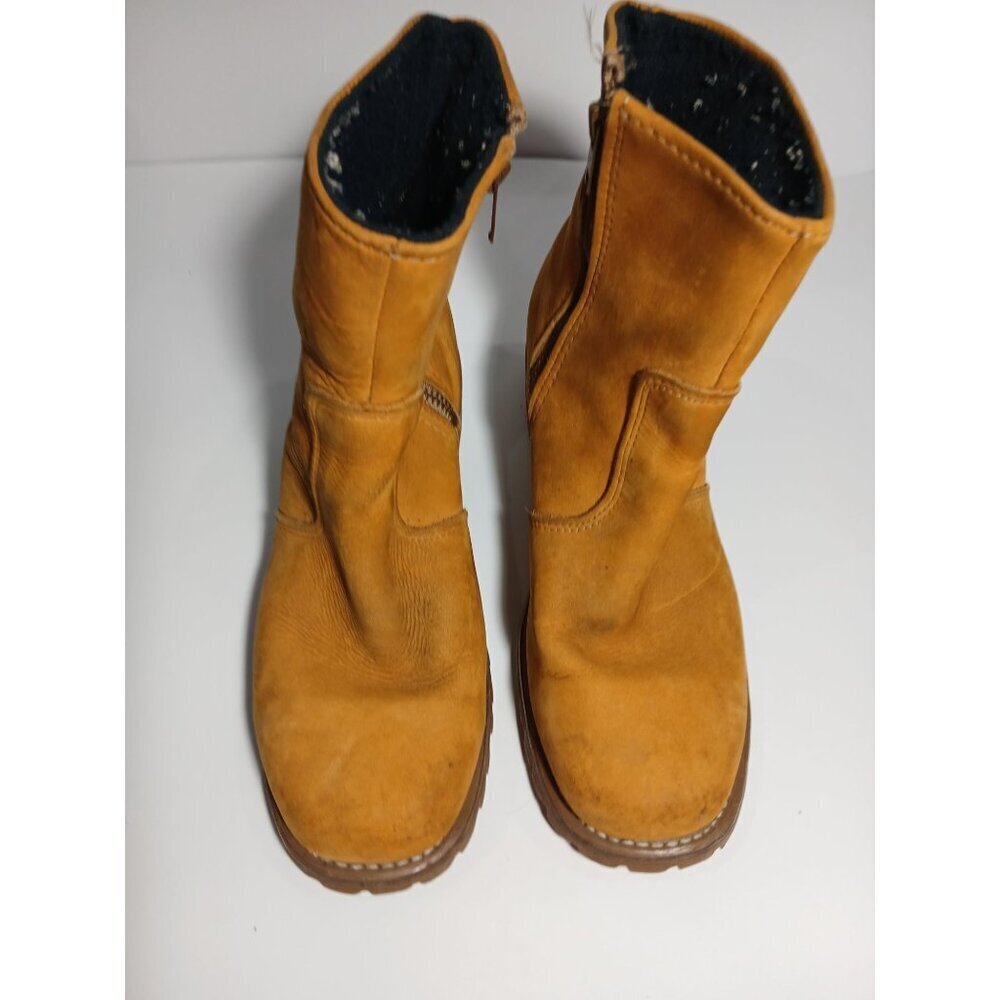 Durango Boots Suede Size Men's 10 M Rust Made In USA